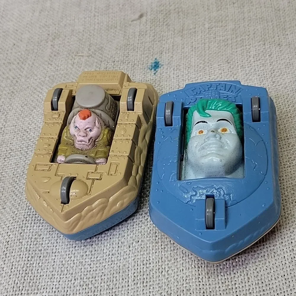‎Vintage Burger King Collectibles-7 Transformers Cars-1990-Captain Planet